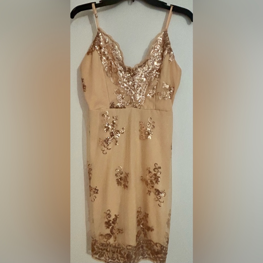 Elegant Sequin Embellished Dress